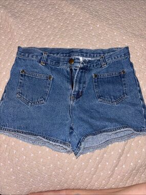 Light Blue Denim Jean Shorts